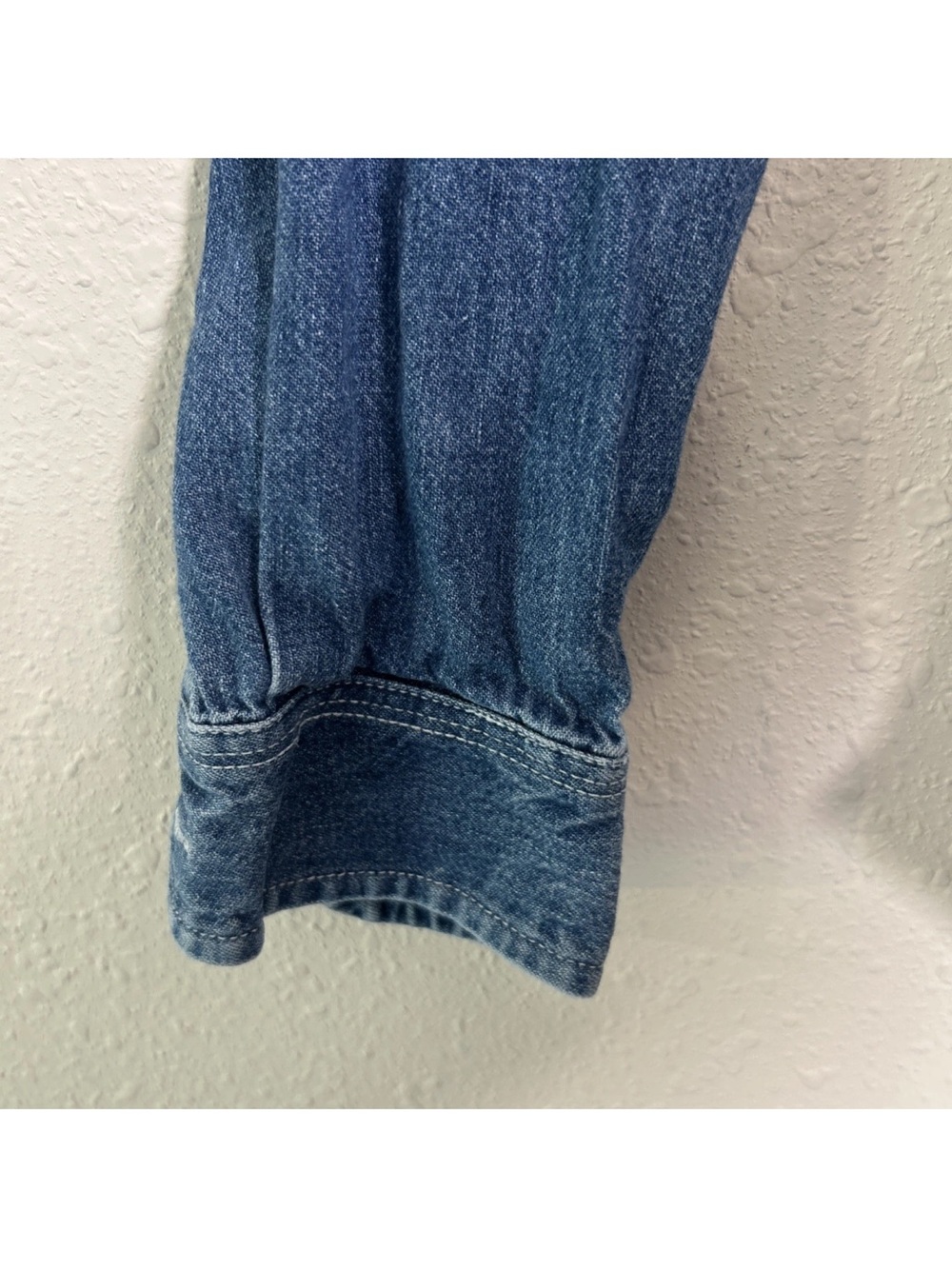 Ralph Lauren Women’s XS Casual Blue Denim Long Sleeve Button Up Shirt Cowgirl - Picture 7 of 16